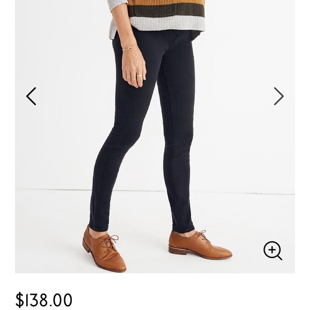 Madewell over the belly lunar jeans (26)